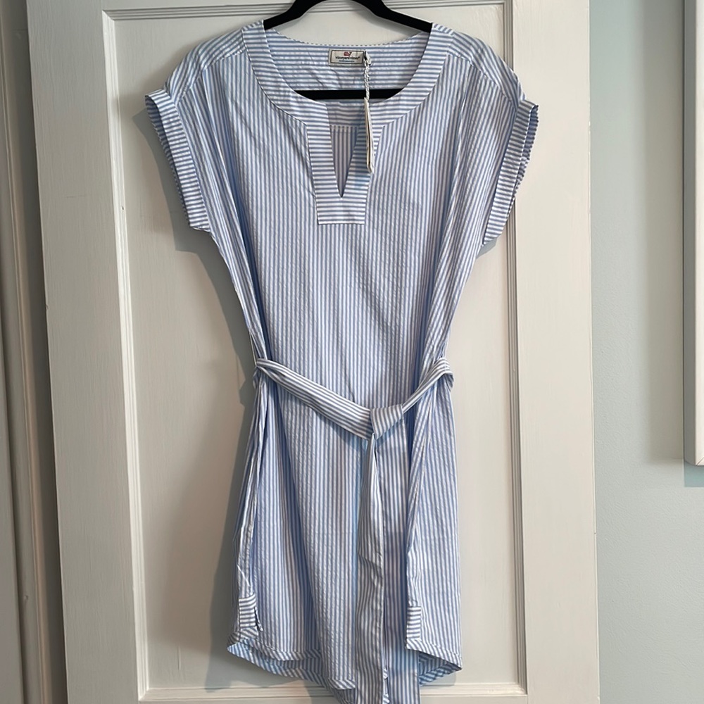 Vineyard vines seersucker dress